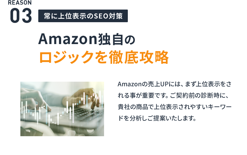 REASON03 Amazon独自のロジックを徹底攻略